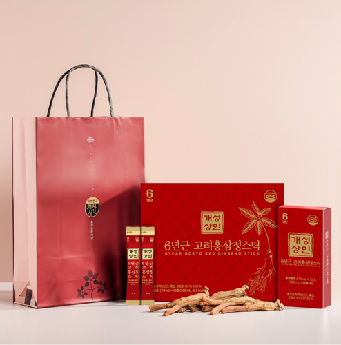 Nước Hồng Sâm 6 Năm Tuổi Chính Hãng Hàn Quốc (Dạng Stick) Tặng kèm túi giấy