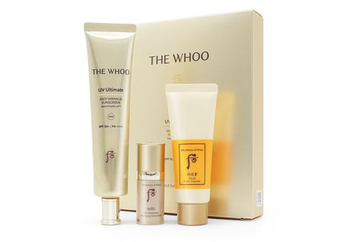 ☀️ Set Kem Chống Nắng Ngăn Ngừa Lão Hóa The Whoo UV Ultimate Anti-Wrinkle Sun (75ml) Chính Hãng Hàn Quốc - Mẫu mới 2025