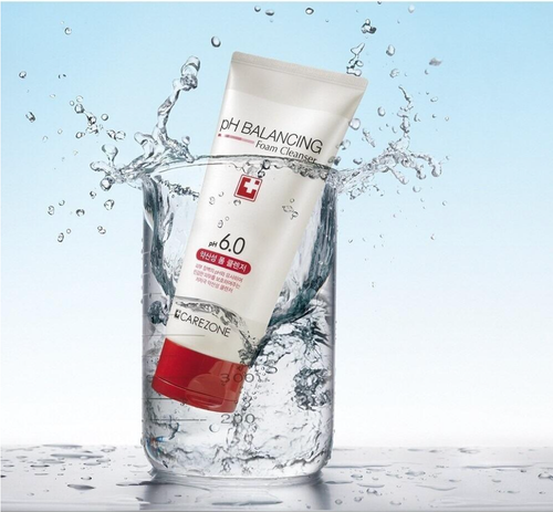 [OliveYoung] 🫧 Sữa Rửa Mặt CARE ZONE pH Balancing 330ml Phiên bản gia đình Chính Hãng Hàn Quốc