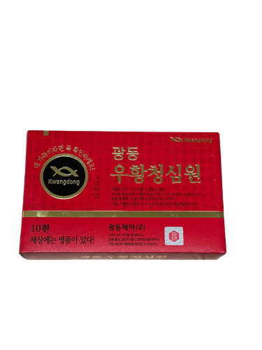 Thuốc phòng chống Đột Quỵ - An Cung Ngưu Hoàng Kwangdong Hàn Quốc Mẫu Mới 2025 - 10 Viên