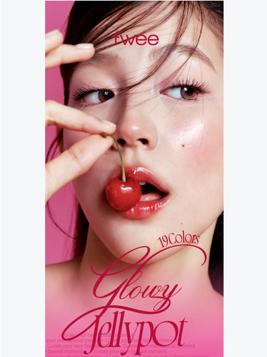 [OliveYoung] Son & Má Hồng FWEE Lip & Cheek Glowy Jelly Pot Lên màu trong trẻo, hiệu ứng căng bóng tự nhiên 4g